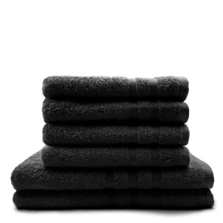 TODAY Lot de 4 Serviettes de bain 50 x 100 cm + 2 Draps de bain 70 x 1