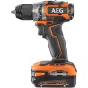 AEG Perceuse visseuse Subcompact 18V BRUSHLESS BS18SBL-202C , 2 batteries Pro lithium 2,0 Ah, mandrin métal 13 mm, 65 Nm de cou