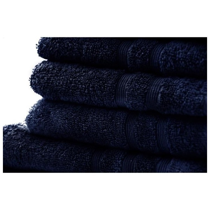 TODAY Lot de 4 Serviettes de bain 30x50cm + 4 Serviettes de bain 50x10