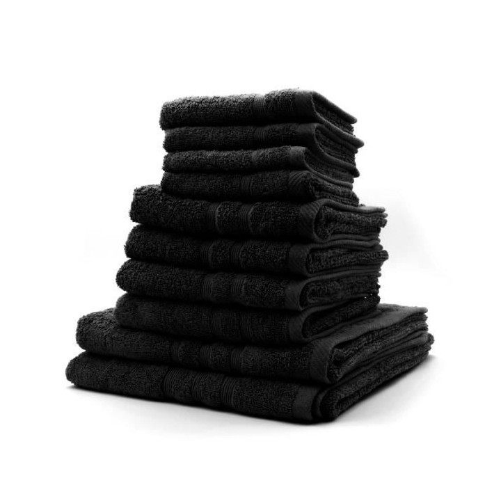 TODAY Lot de 4 Serviettes de bain 30 x 50 cm + 4 Serviettes de bain 50