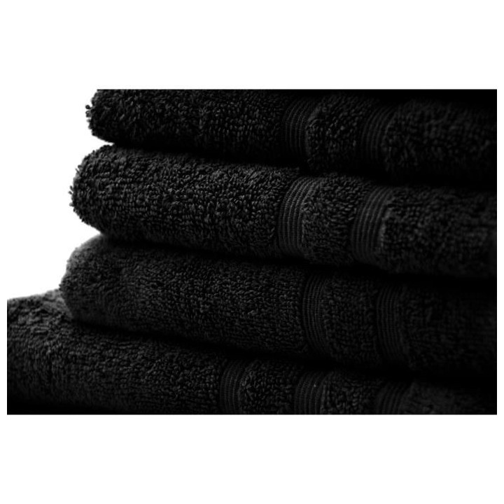 TODAY Lot de 4 Serviettes de bain 30 x 50 cm + 4 Serviettes de bain 50