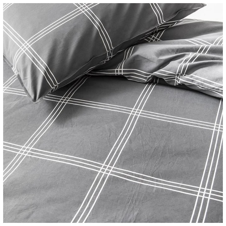 TODAY Parure de lit Mawira 1.8 - 1 housse de couette 240 x 260 cm et 2