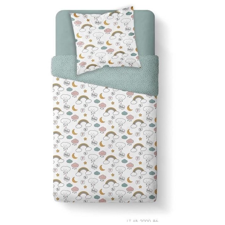 TODAY Parure de lit Enfant Kids First 1.15 - 1 personne - Housse de co
