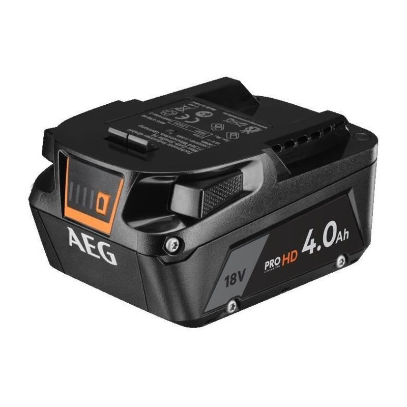 AEG - Batterie Pro lithium 18 Volts 4 -0 Ah - technologie HIGH DEMAND. - L1840SHD