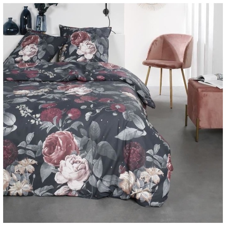 Parure de lit - Sunhine 7.48 - 220 x 240 cm - 100% coton - Imprimé fl