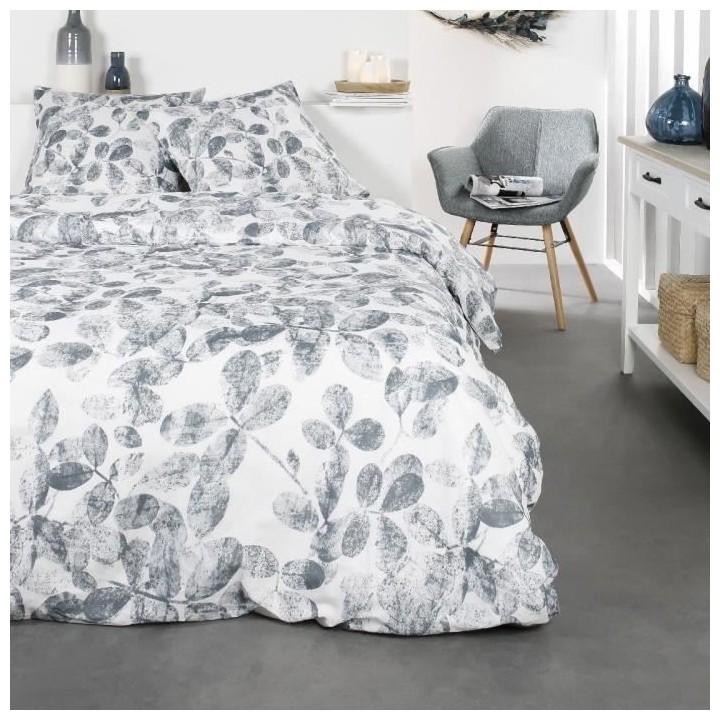 Parure de lit - Sunhine 7.33 - 240 x 260 cm - 100% coton - Imprimé fl