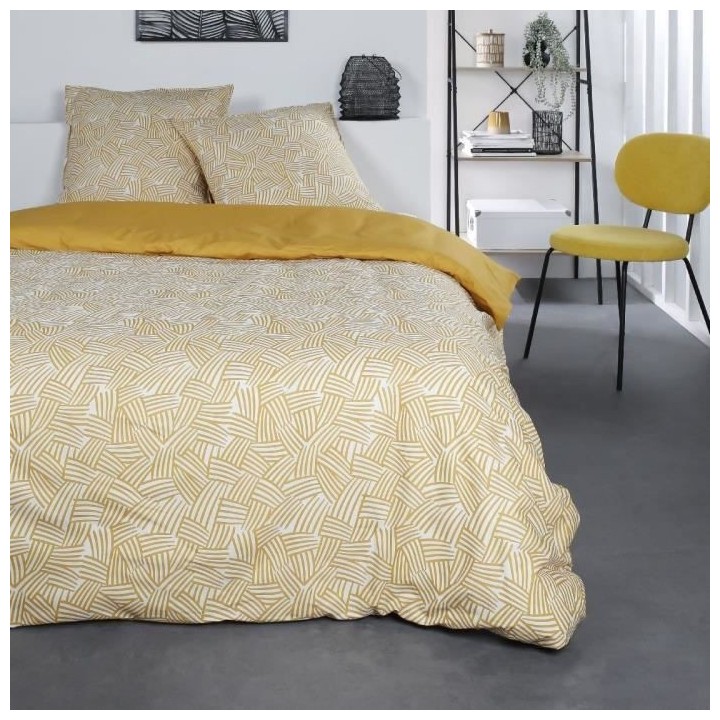 Parure de lit - Sunhine 7.55 - 240 x 260 cm - 100% coton - Imprimé é