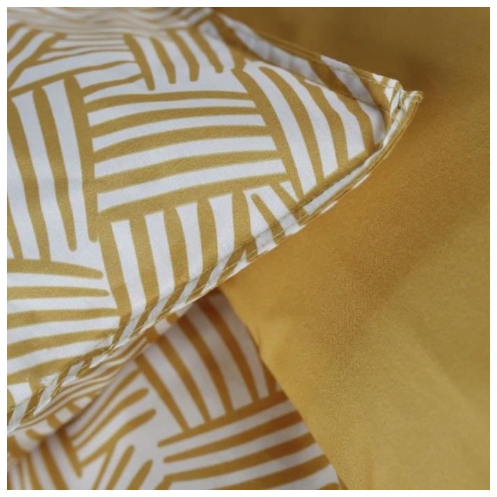 Parure de lit - Sunhine 7.55 - 240 x 260 cm - 100% coton - Imprimé é