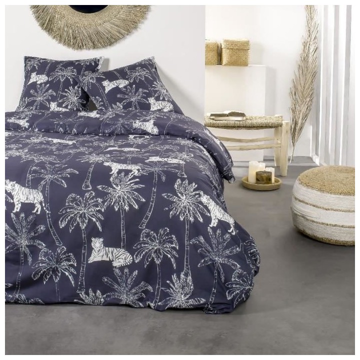 Parure de lit - Sunhine 7.03 - 220 x 240 cm - 100% coton - Imprimé ju