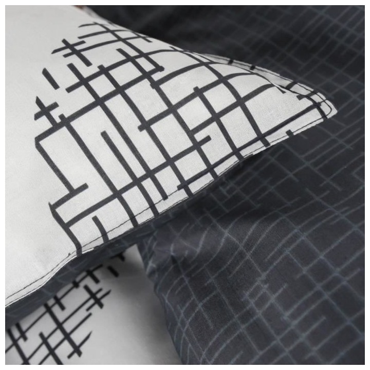 Parure de lit - Sunhine 7.47 - 240 x 260 cm - 100% coton - Imprimé g