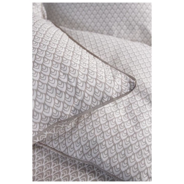 TODAY Parure de lit 2 personnes Slow Life - 220 x 240 cm - 100% Coton