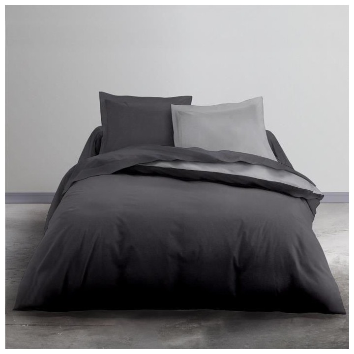 TODAY Noa Parure de lit - Coton - 1 personne - 140 x 200 cm - Bicolore