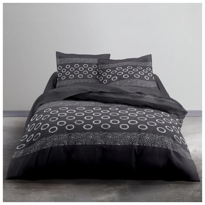 TODAY Gael - Parure de lit - Coton - 2 personnes - 200 x 200 cm - Impr