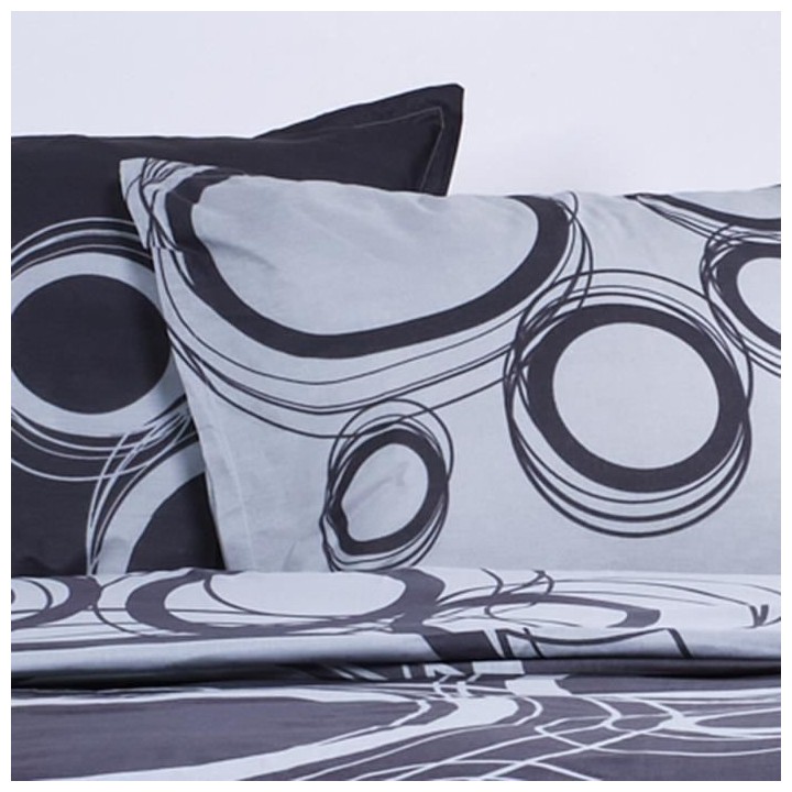 TODAY Parure de lit Tom - En coton 2 personnes - 220x240 cm - Imprimé