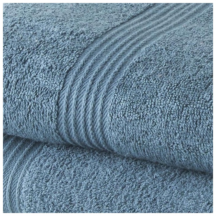 TODAY Lot de 1 Drap de Bain 100% coton 70x30 cm + 1 Serviette de Bain