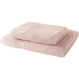 TODAY Lot de 1 Drap de Bain 100% coton 70x30 cm + 1 Serviette de Bain