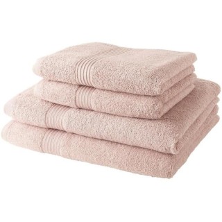 TODAY Lot de 2 Serviettes de Bain 50x100 cm + 2 Draps de Bain 70x130 c