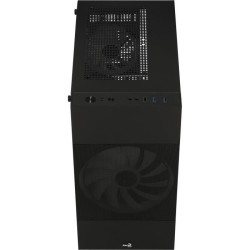 AEROCOOL Atomic Lite G Noir (V2) - Boitier sans alimentation - Mini tour - Format M-ATX