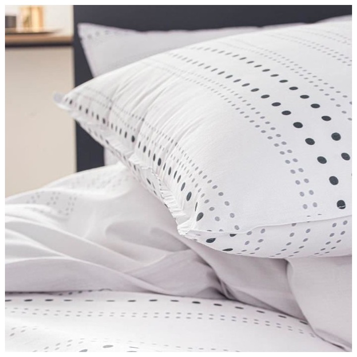 TODAY Sunshine Lot parure de lit - 2 personnes - 100% coton 57 fils -