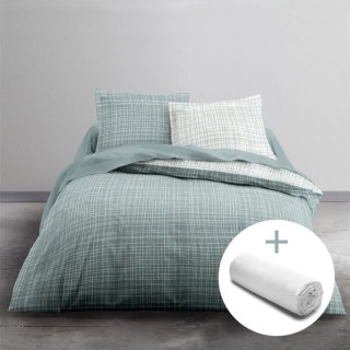 TODAY Crazy Lot parure de lit - 2 personnes - 220 x 240 cm et Drap Hou