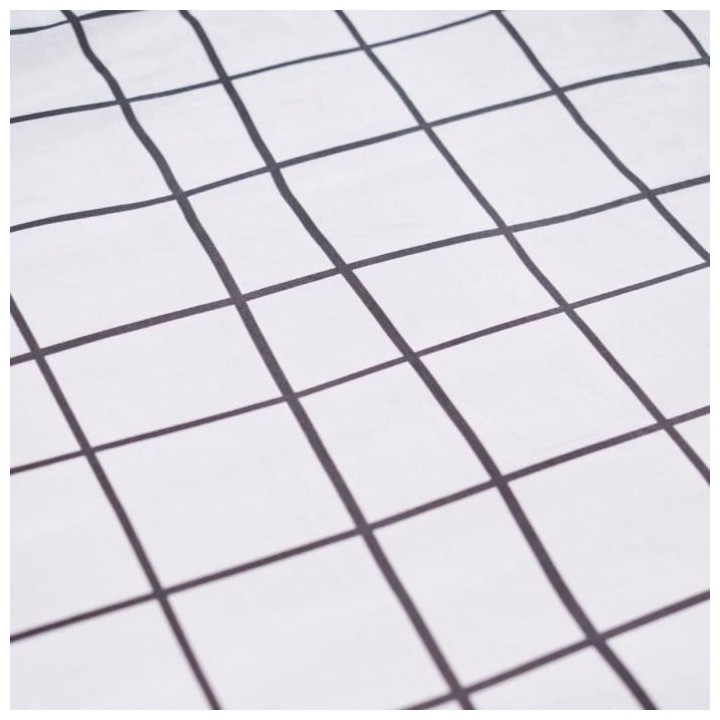 Parure de lit Sunshine - 2 personnes - 240 x 260 cm - 100% coton - Bla