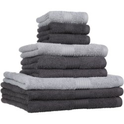 Lot de 9 serviettes de bain...