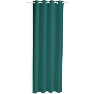TODAY Rideau occultant a oeillets - 140 x 260 cm - Vert émeraude