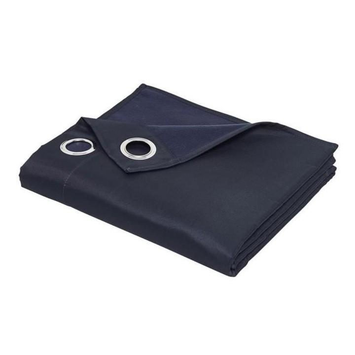TODAY Rideau Isolant Thermique Essential Uni - 140 x 240 cm - Navy