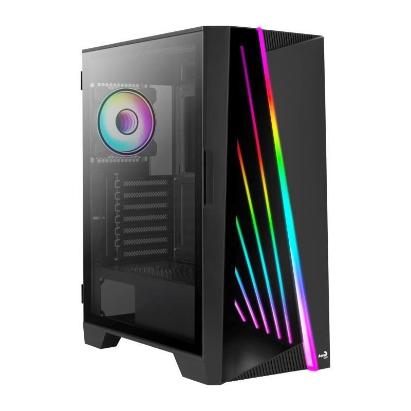 Boîtier PC - AEROCOOL - Mirage G V1 - Boitier sans alimentation - Moyen tour - Format ATX - Noir ( ACCM-PB25013.11 )