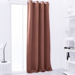 TODAY Rideau Occultant Essential Uni - 140 x 240 cm - Terracotta