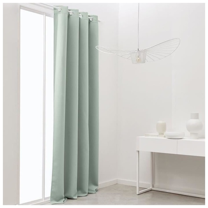 TODAY Rideau Occultant Essential Uni - 140 x 240 cm - Céladon