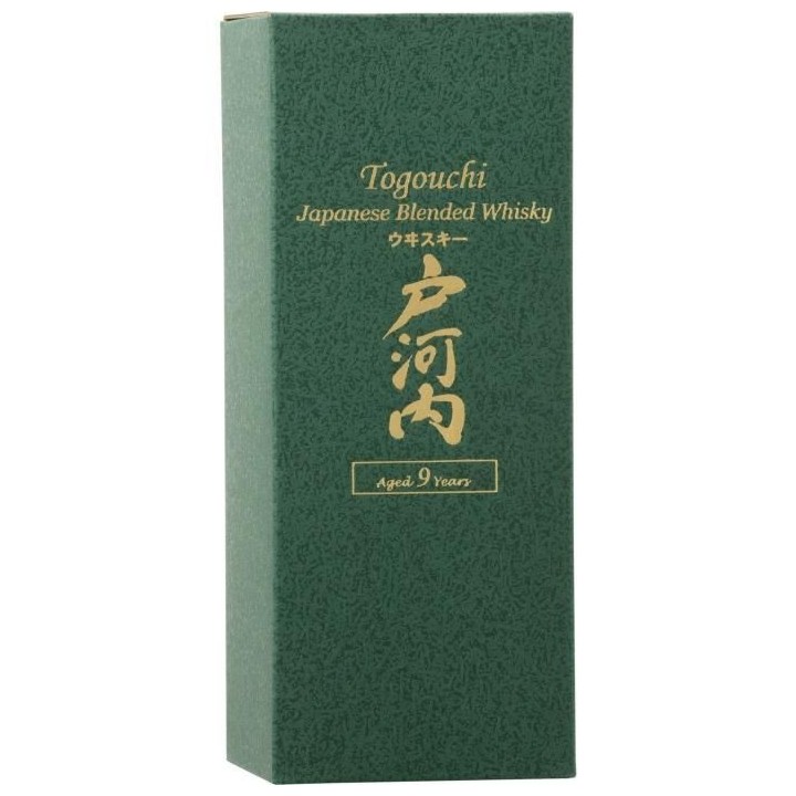 Whisky Togouchi 9 ans - Blended whisky - Japon - 40%vol - 70cl sous é