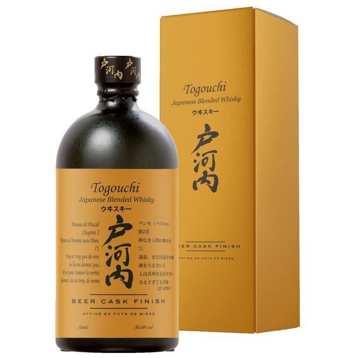 Togouchi - Beer Cask Finish - Blended Whisky - 40,0 % Vol. - 70 cl