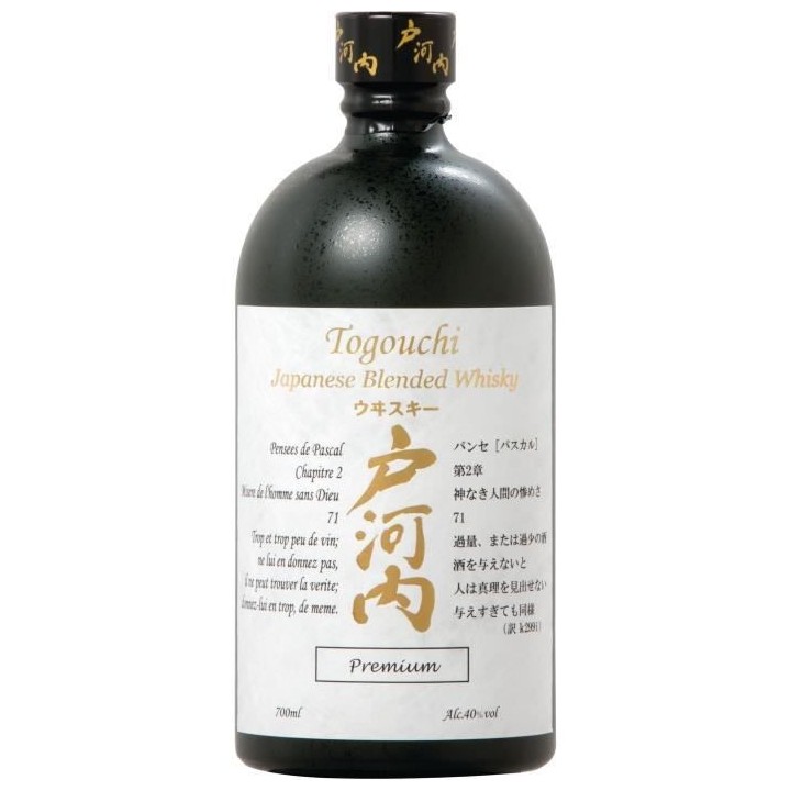 Whisky Togouchi Premium -Blended whisky - Japon - 40%vol - 70cl sous