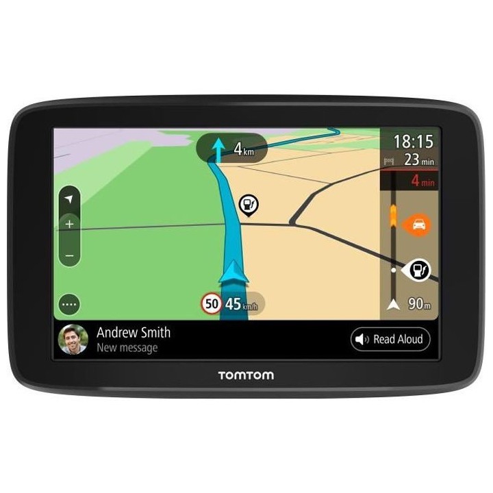 TomTom GO Basic 6'' - GPS auto 6 pouces, cartographie Europe 49, Wi-Fi