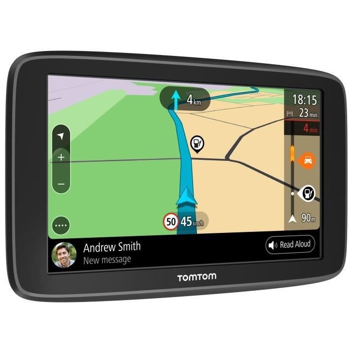 TomTom GO Basic 6'' - GPS auto 6 pouces, cartographie Europe 49, Wi-Fi