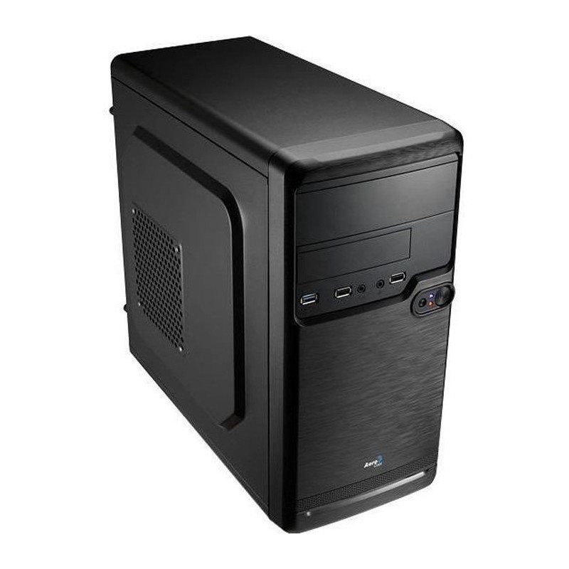 AEROCOOL BOITIER PC QS-182 - Mini Tour - Noir - Format Micro ATX (ACCS-PQ02014.11)