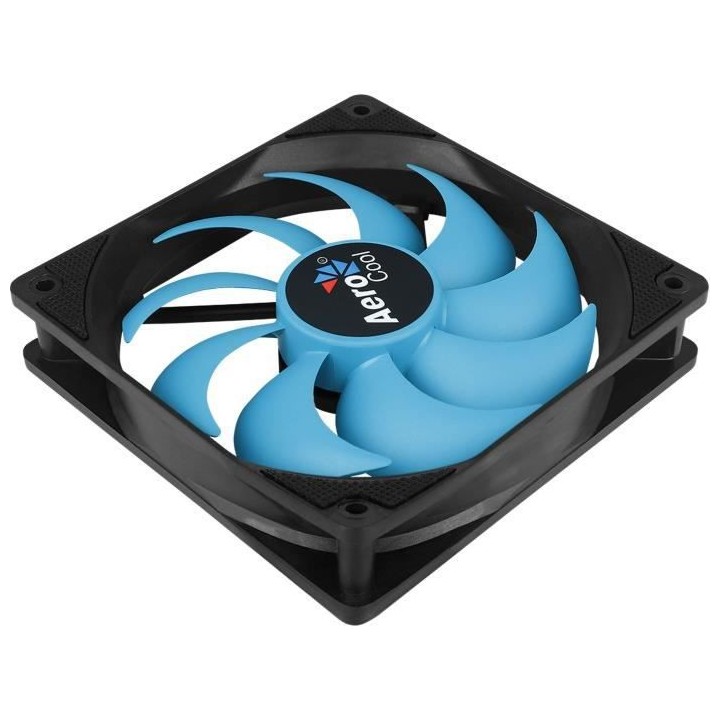 AEROCOOL Ventilateur pour boitier PC Motion 12 plus - 120 mm - Noir av