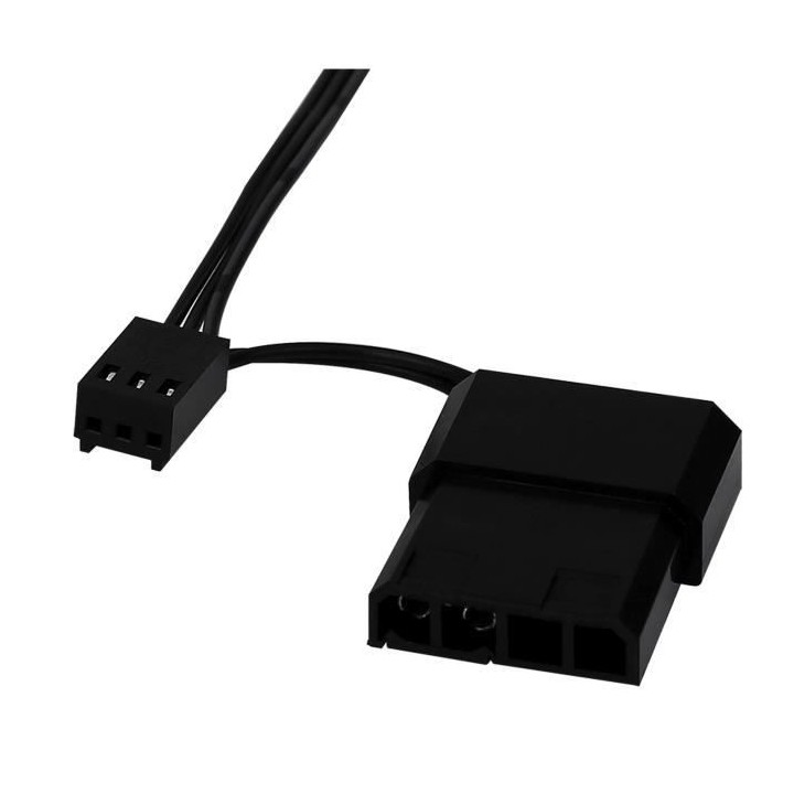 AEROCOOL Ventilateur pour boitier PC Motion 12 plus - 120 mm - Noir av