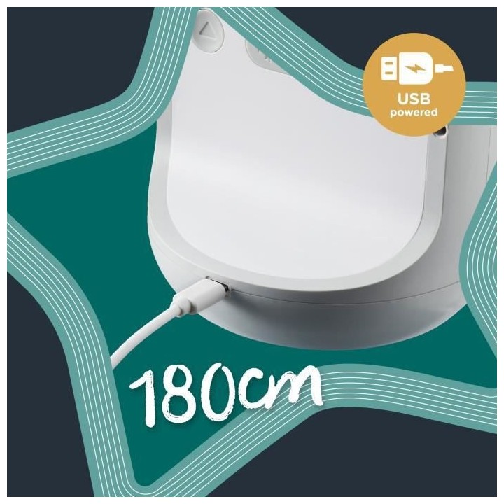 TOMMEE TIPPEE réveil éducatif connecté, aide au sommeil pour les en