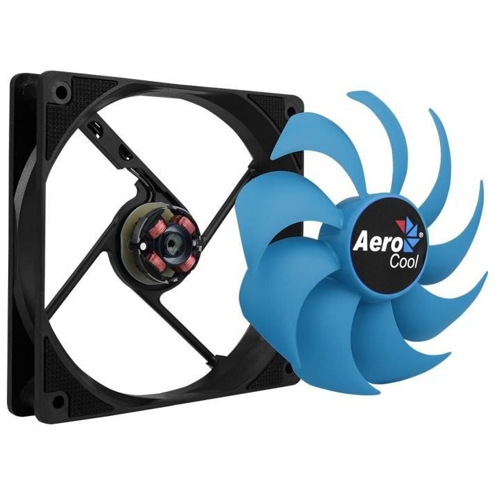 AEROCOOL Ventilateur pour boitier PC Motion 12 plus - 120 mm - Noir av