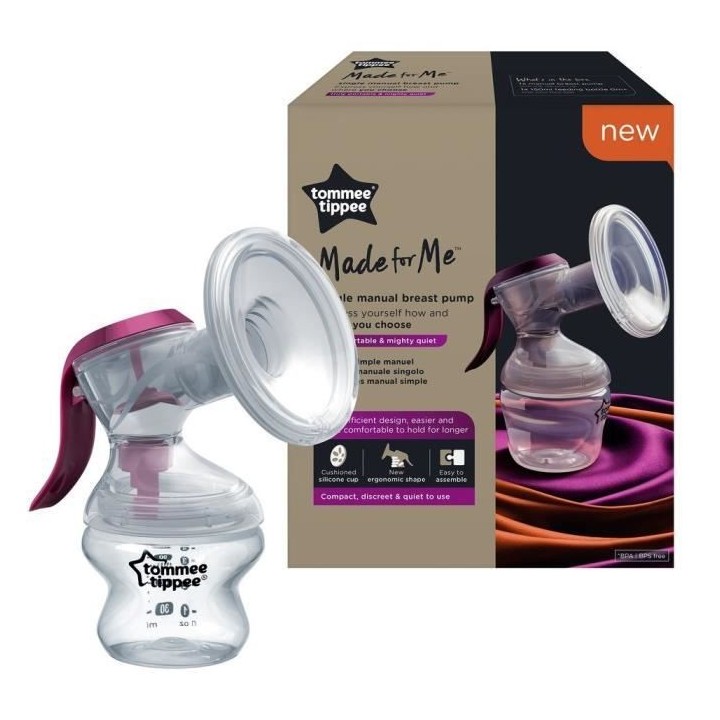 Tommee Tippee Made for me Tire-Lait Manuel