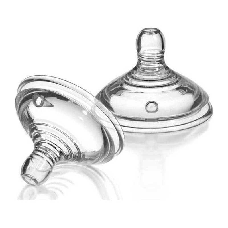 TOMMEE TIPPEE Tétines 0m+ Débit variable X2