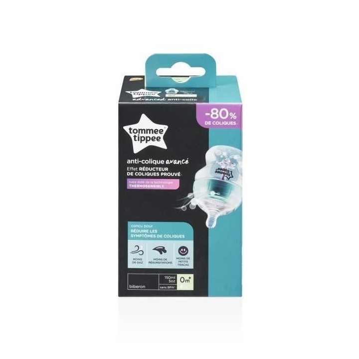 Tommee Tippee Biberon Anti-Colique Avancé 150ml