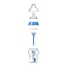 TOMMEE TIPPEE Biberon Anti Colique Avancé 260ml, décoré bleu