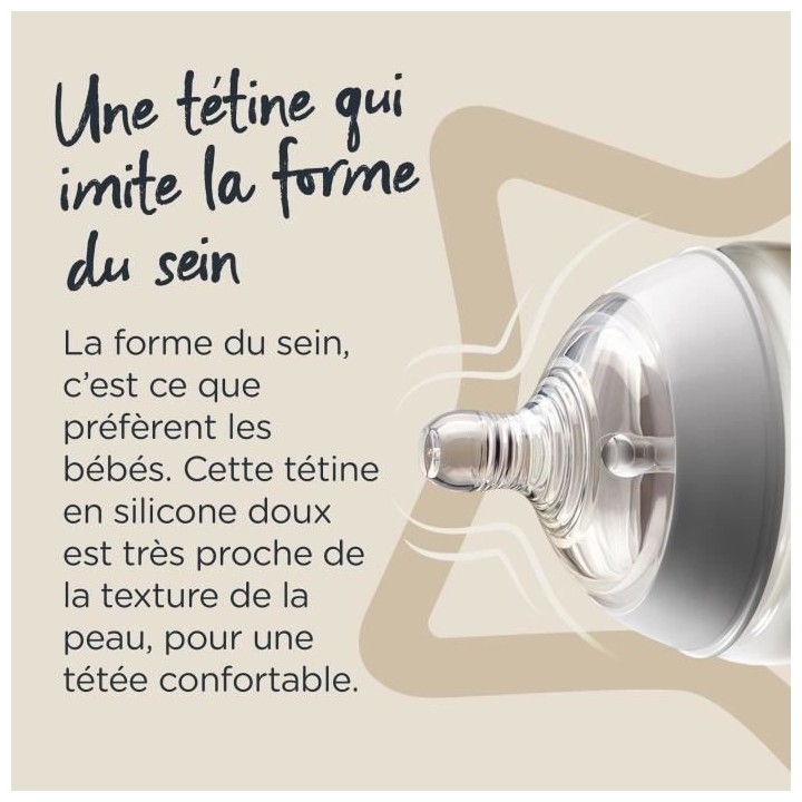 Tommee Tippee Closer To Nature Biberon, Lot de 2, 340ml