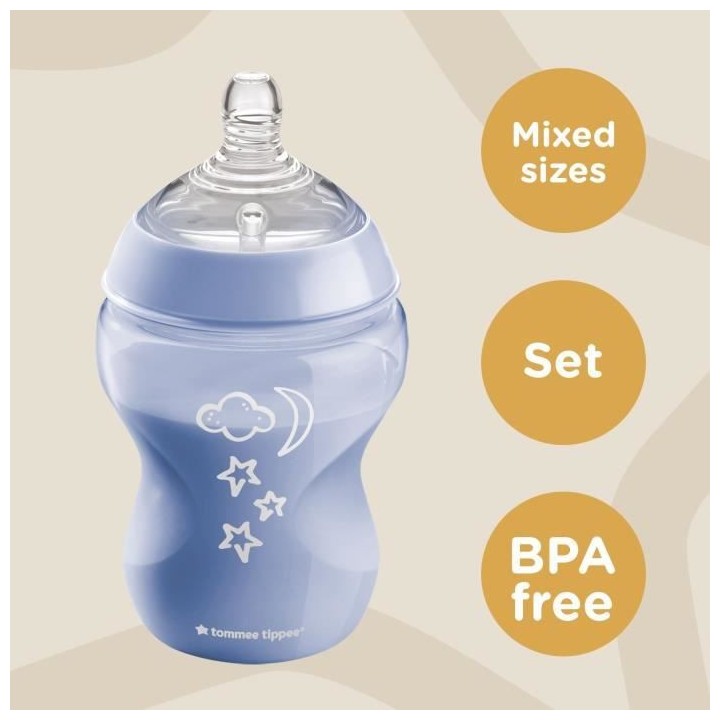 Tommee Tippee - Biberons Coffret Naissance Closer to Nature , Tétine