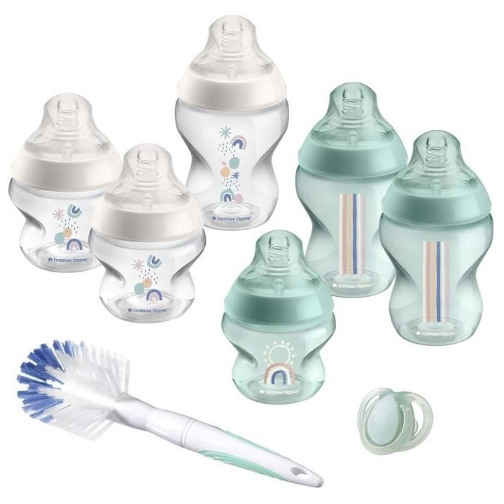 Tommee Tippee Tétine Closer to Nature a débit variable, Lot de 2