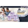 Tommee Tippee Kit Naissance Biberons Anti-Colique Avancé - Tétine valve Anti-Colique débit lent - 150 et 260 ml - Violet