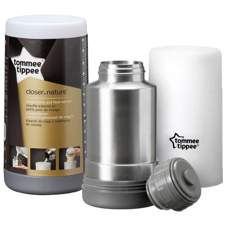 Tommee Tippee Closer To Nature Thermos Chauffe Biberon Voyage